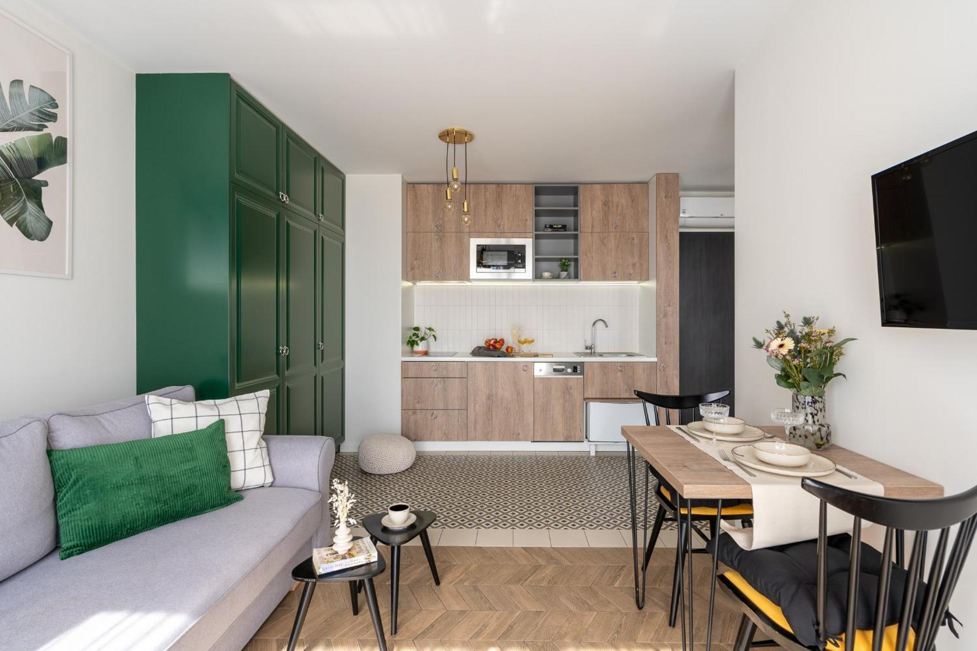 3 Minutes Apartments Old Town Kraków Rum bild